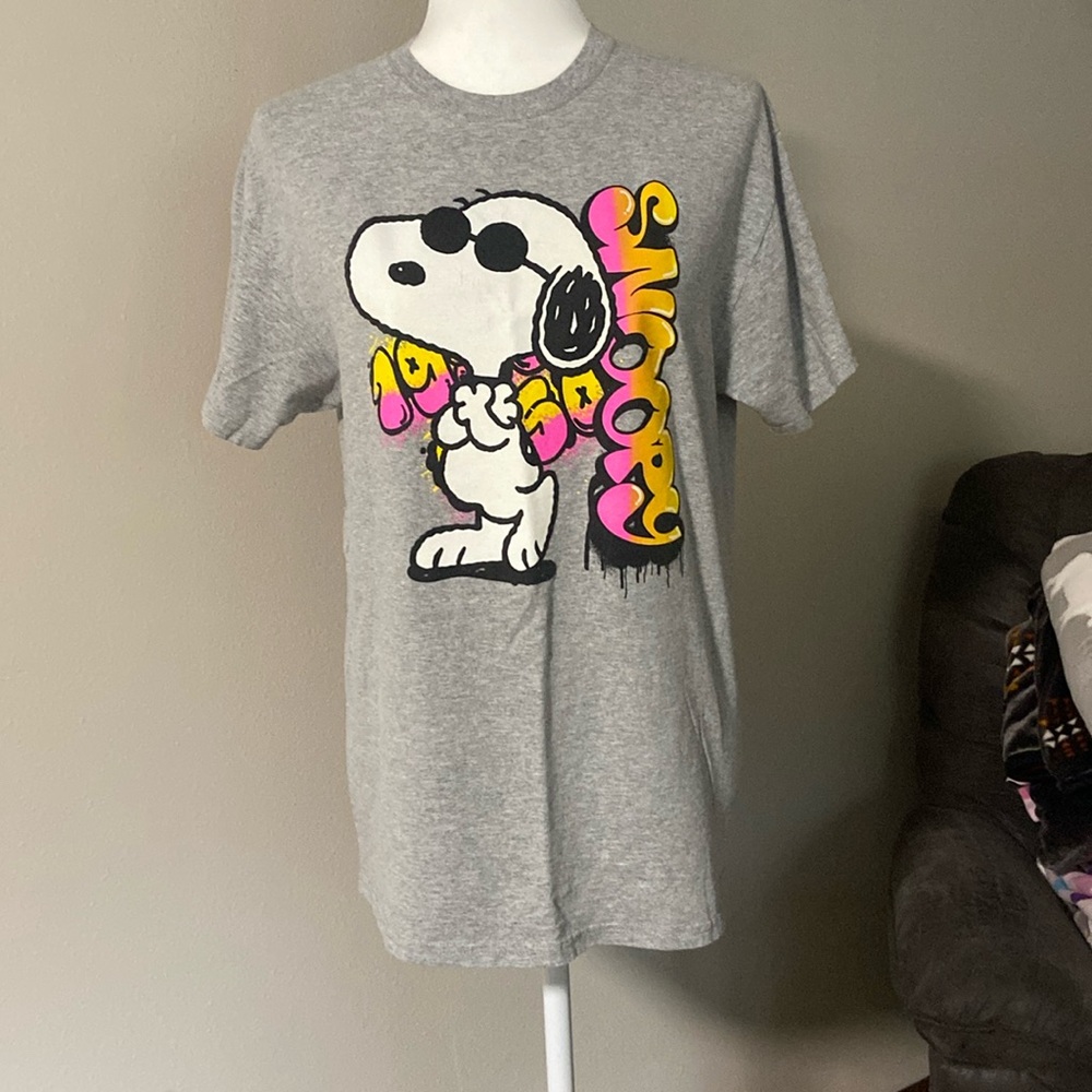 Peanuts Snoopy Graffiti Graphic Tee